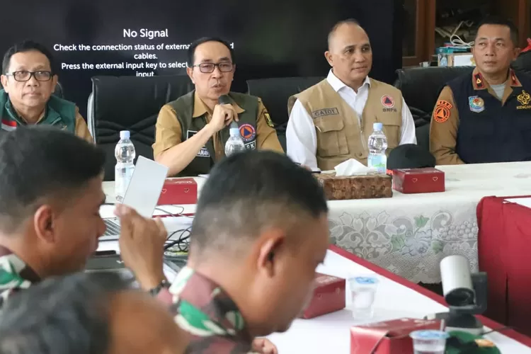 Lewat bimtek, Pemerintah Kabupaten Sukabumi meningkatkan akurasi pendataan rumah dan infrastruktur rusak terdampak bencana (ist)