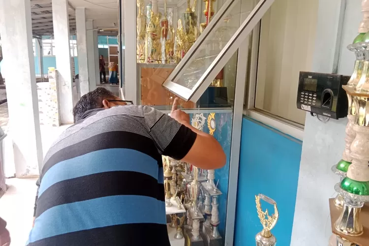 SMAN 1 Ciseeng, Kabupaten Bogor dibobol maling pada Minggu, 29 Desember 2024. (Polsek Parung)