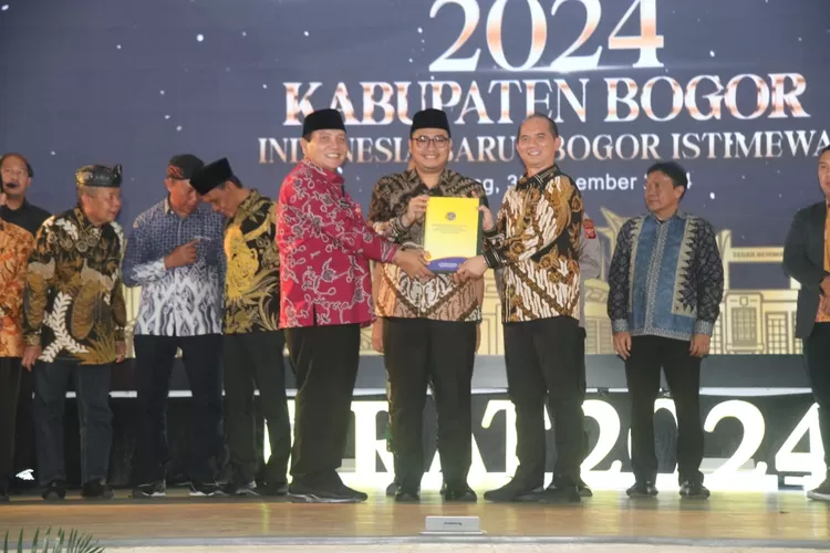 Refleksi Akhir Tahun Pemkab Bogor di Auditorium Setda Kabupaten Bogor, Senin, 12 Desember 2024. (Diskominfo)