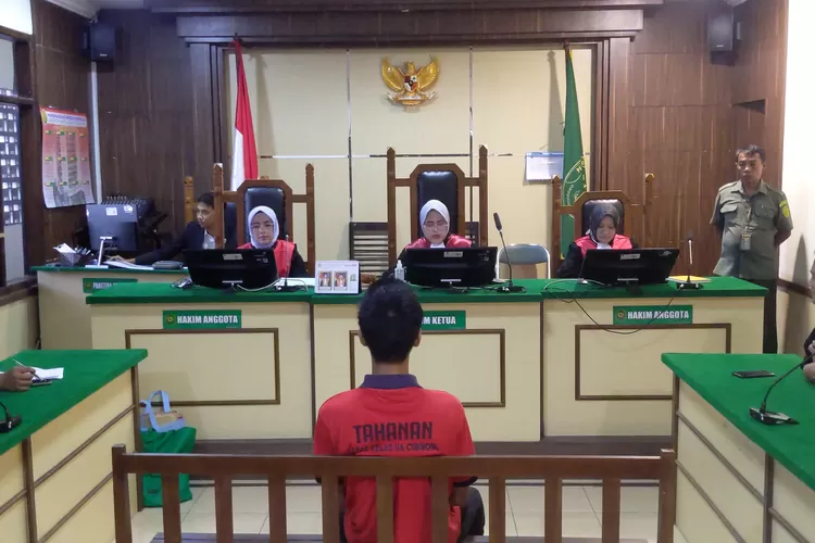 Sidang kasus KDRT Armor Toreador di Pengadilan Negeri atau PN Cibinong, Selasa, 7 Januari 2025. (Panca/Metropolitan)