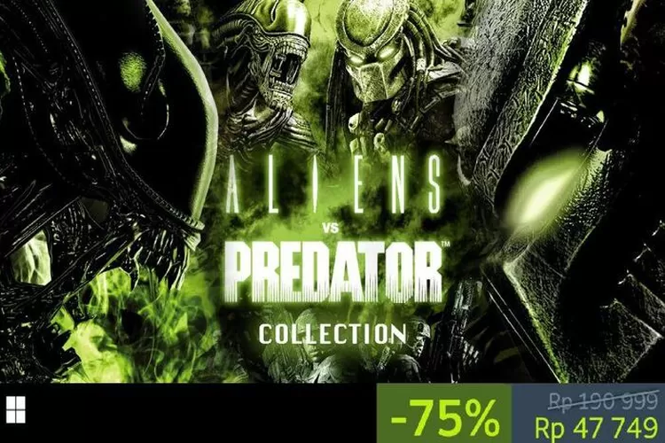 Salah satu Game Alien besutan SEGA yang diskon di Steam pada Januari 2025 yaitu Alien vs. Predator Collection. (SEGA)