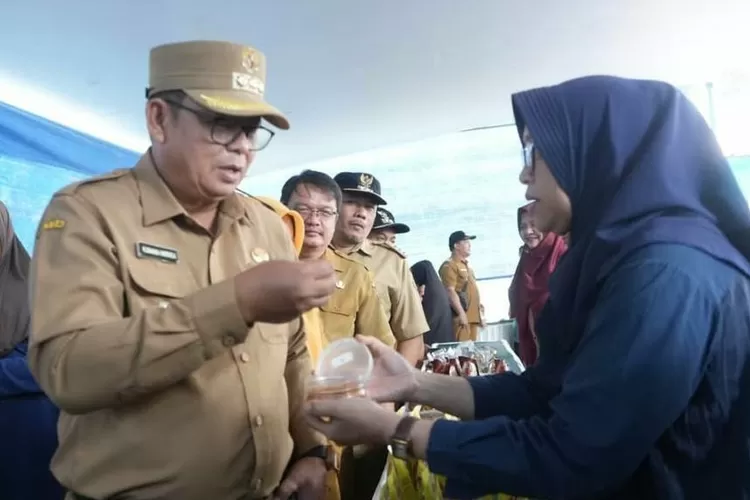 Pemerintah Kota Sukabumi menggelar Gerakan Pangan Murah 2025 untuk mengatasi ledakan inflasi akhir tahun 2024 (ist)