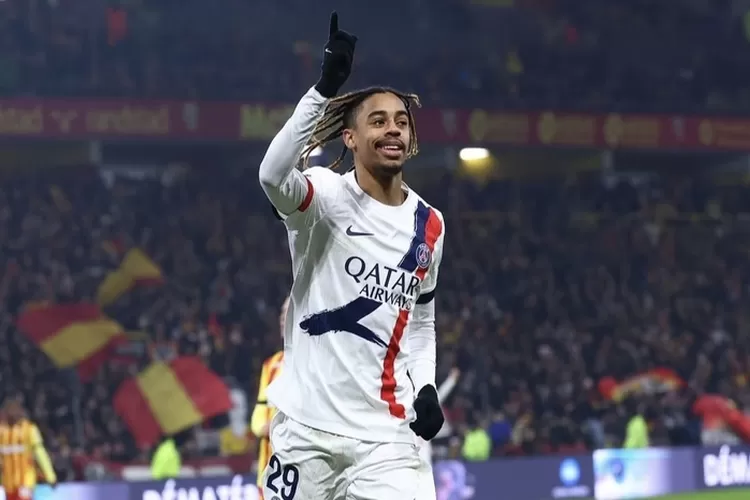 Salah satu Pemain yang tampil cemerlang di pekan ke 18 Ligue 1 Prancis musim 2024-2025 yaitu Bradley Barcola. (Instagram : bradley_dls)