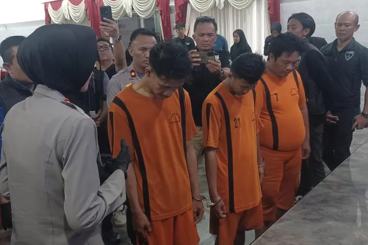 Polisi meringkus komplotan residivis spesialis curanmor di kawasan Kota Sukabumi dan Kabupaten Sukabumi saat beraksi (Satiri)