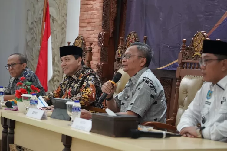Rakor Penyelenggaraan Pemerintahan Desa Tingkat Kabupaten Bogor Tahun 2025 di Kecamatan Megamendung, Kamis, 23 Januari 2025. (Diskominfo)