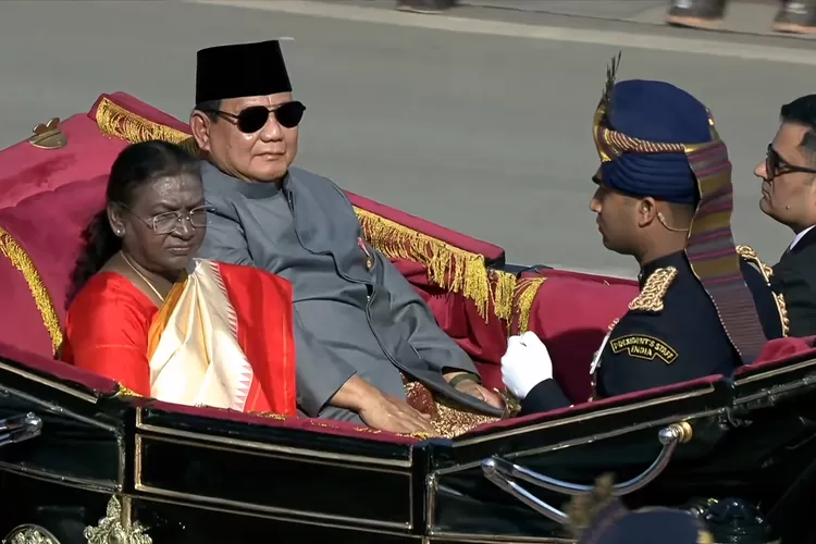 Presiden RI Prabowo Subianto akan memeriahkan parade perayaan Hari Republik India ke-76 di Kartavya Path, New Delhi, Minggu, 26 Januari 2025. (Tim Media Kepresidenan)
