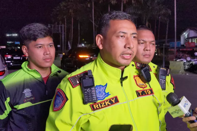 Kasat Lantas Polres Bogor AKP Rizky Guntama. (Panca)