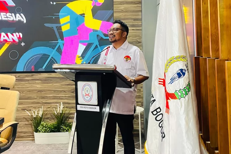 Lewat aklamasi, Rikardo Hermes Batlolone kembali menjadi ketua umum ISSI Kota Bogor dan pasang target prestasi Porprov 2026 (ist)