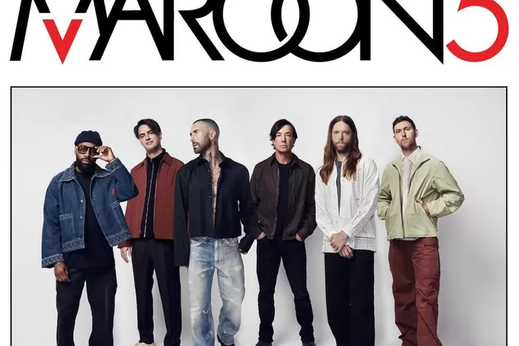 Maroon 5 akan menggelar konser di Jakarta International Stadium (JIS). (Instagram/@maroon5)