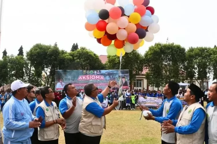 Bupati Sukabumi Marwan Hamami mengapresiasi Ajang Kompetisi Seni dan Olahraga Madrasah (Aksioma) untuk unjuk kemampuan (ist)