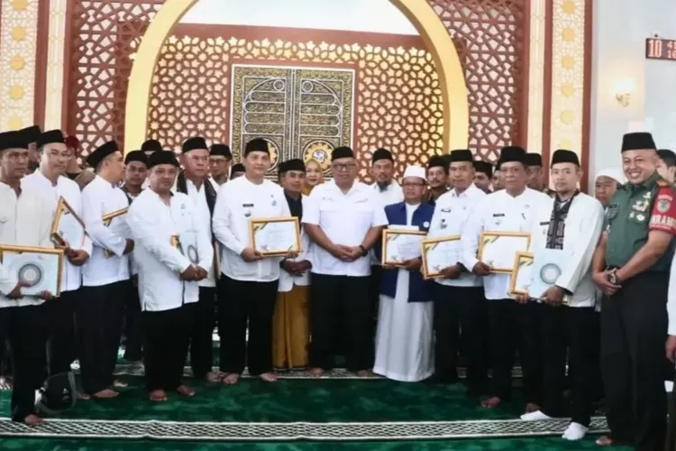 Bupati Sukabumi Marwan Hamami menegaskan bahwa Khotam Akbar bisa wujudkan visi Sukabumi Jadi kabupaten Religius (ist)