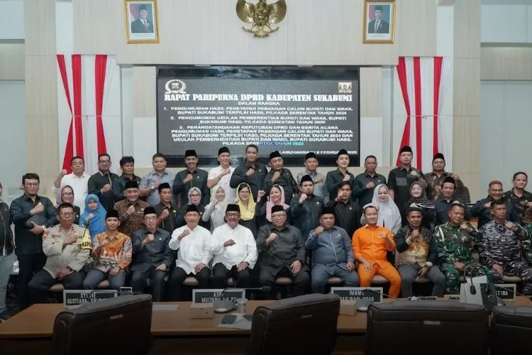 Transisi Pemerintahan Bupati, DPRD Kabupaten Sukabumi Gelar Paripurna (ist)