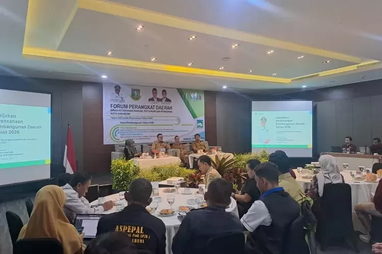Pemerintah Kota Sukabumi menegaskan komitmennya terhadap petani, termasuk dalam membahas rencana kerja 2026 sektor pertanian (ist)