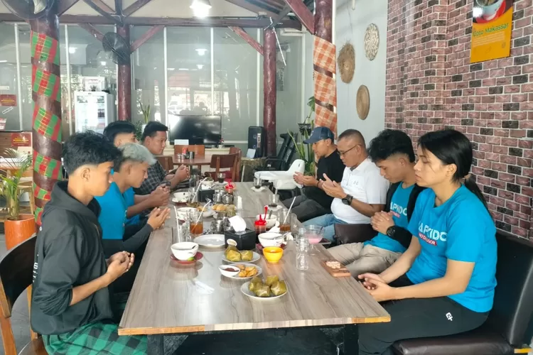 Acara pelepasan atlet Hapkido Kota Bogor ke Kejuaran Daeryun Cup 1 di Karawang. 