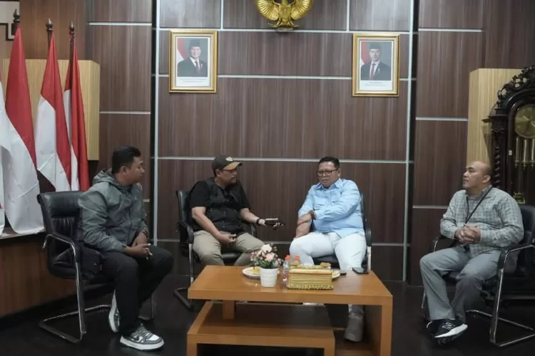 Kepemimpinan Kang Tutus alias Pj Wali Kota Sukabumi Kusmana Hartadji Kota Sukabumi mendapat pujian, karena bekerja dengan kolaborasi (ist)