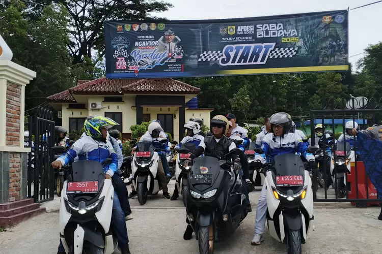Kokaga touring ke Baduy, Desa Kanekes, Kecamatan Leuwidamar, Kabupaten Lebak, Sabtu, 22 Februari 2025. (Ade)