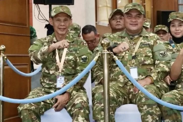 Bupati dan Wakil Bupati Bogor Rudy Susanto - Ade Ruhandi saat mengikuti retret kepala daerah di Magelang, Kamis, 27 Februari 2025. (Diskominfo)