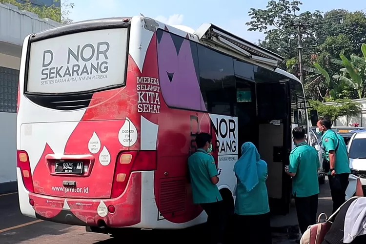 RSUD Kota Bogor komitmen dalam menggalang kepedulian sosial, dengan melakukan donor darah menggandeng PMI Kota Bogor (ist)