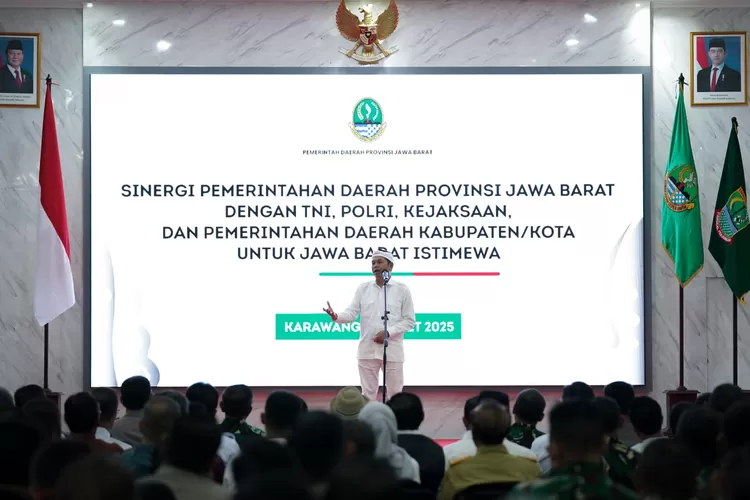 Untuk mengantisipasi dan adaptasi terhadao bencana, Gubernur Jawa Barat Dedi Mulyadi mengusulkan konsep pembangunan rumah panggung (ist)