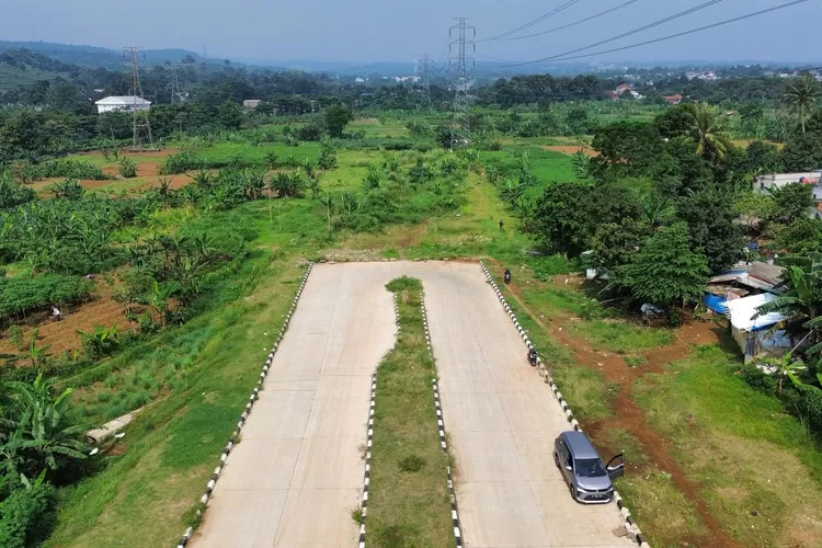 Ilustrasi proyek pembangunan Jalan R3 Bogor.  (Fadli Metropolitan)