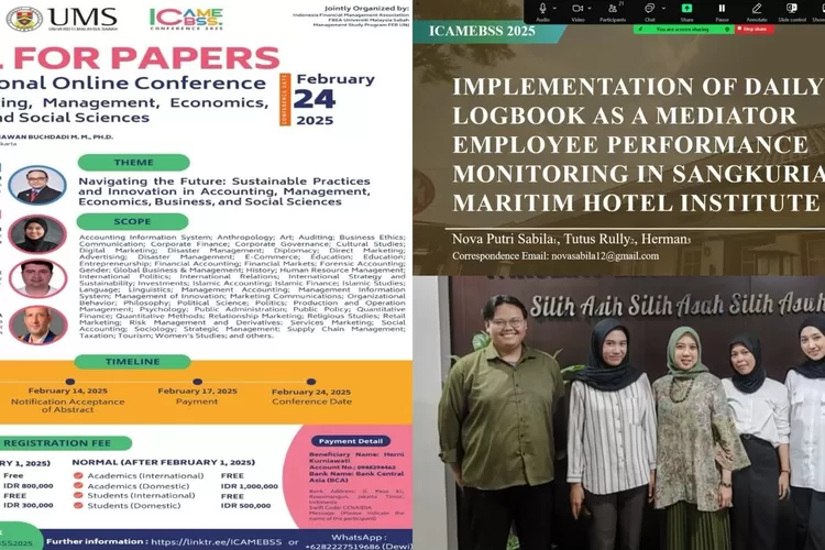 Mahasiswa Fakultas Ekonomi dan Bisnis (FEB) Universitas Pakuan di Kota Bogor didorong untuk melek pentingnya kolaborasi internasional (ist)