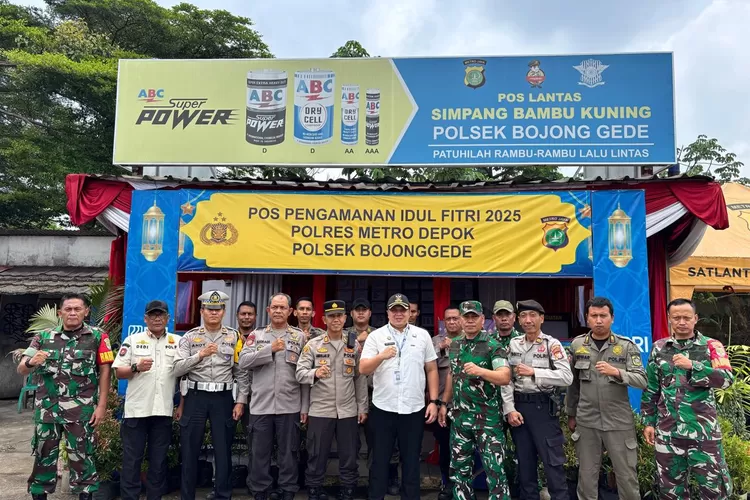 Pemkab Bogor memaksimalkan pengamanan Lebaran di wilayah perbatasan, salah satunya di Kecamatan Bojonggede. (Diskominfo)