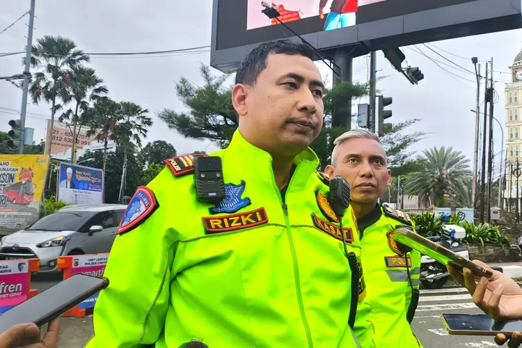 Kasat Lantas Polres Bogor AKP Rizky Guntama. (Panca - Metropolitan.id)