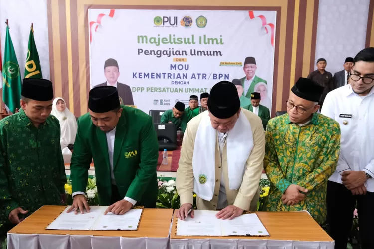 Menteri ATR/BPN Nusron Wahid menyinggung soal pemerataan akses lahan bagi pelaku ekonomi baru saat berkunjung ke Kota Sukabumi (Ist)