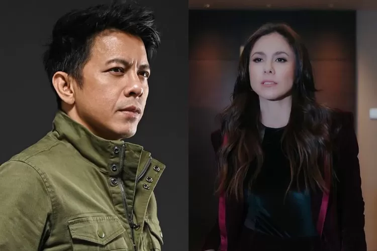 Ariel NOAH dan Wulan Guritno dikabarkan menjalin hubungan asmara.  (Kolase)