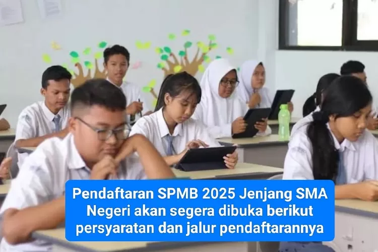 SPMB atau PPDB 2025 akan segera dibuka, catat jadwal, persyaratan dan jalur jenjang SMA dan SMK (kemendikbud.go.id)