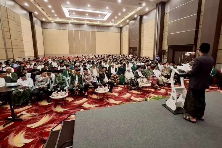 PCNU Kabupaten Bogor saat menggelar Konfercab ke-XII di&nbsp;Hotel Bigland Sentul, Sabtu, 26 April 2025. (Ist)