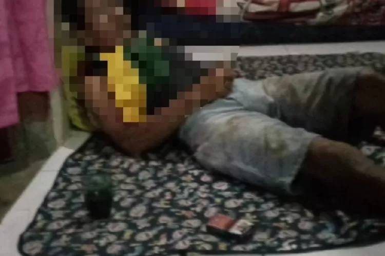 Warga korban begal di Rancabungur, Kabupaten Bogor. (Ist)