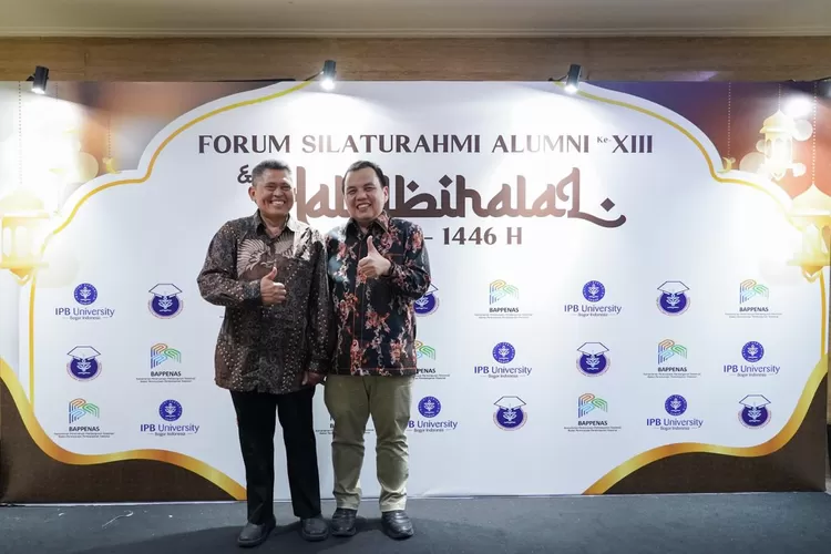 Ketua DPRD Kota Bogor Adityawarman Adil meminta para alumni IPB bisa mengambil peran aktif dalam pembangunan Kota Bogor. (DPRD Kota Bogor)