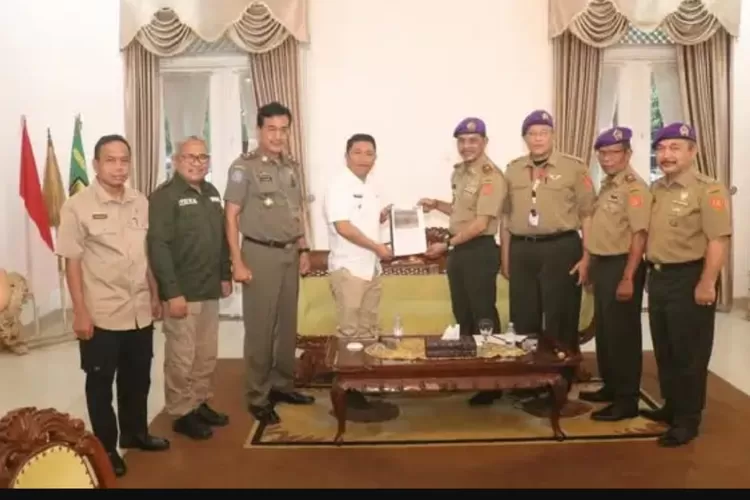 DPK IARMI saat audiensi dengan Wakil Bupati Sukabumi H. Andreas di&nbsp;Pendopo Sukabumi, Selasa, 6 Mei 2025. (Ist)