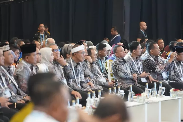 Munas VII Asosiasi Pemerintah Kota Seluruh Indonesia (Apeksi) 2025 di Surabaya. (Kominfo Sukabumi)