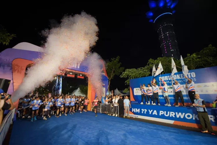 Mendorong berkembangnya Sport Tourism dan pemberdayaan para pelaku UMKM Lokal. Bank BRI dukung Purwokerto Half Marathon 2025, (IST)