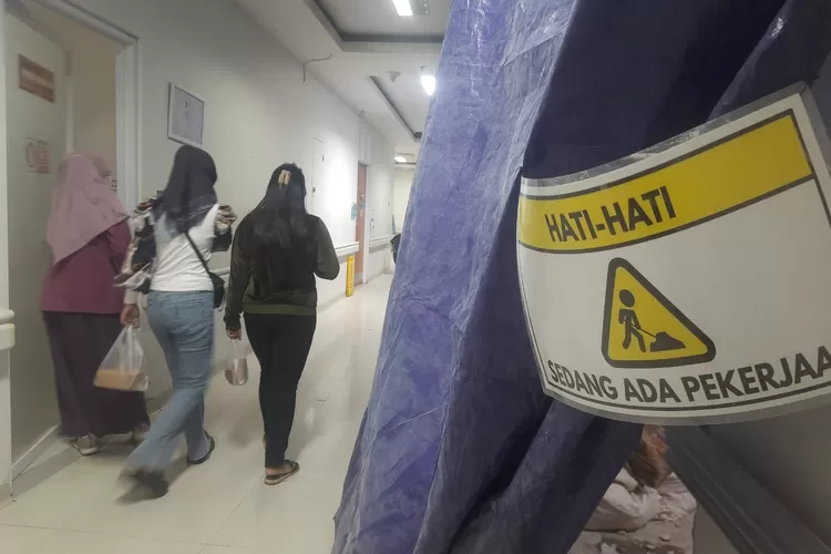 Ilustrasi pembangunan ruang KRIS di RSUD Kota Bogor. 