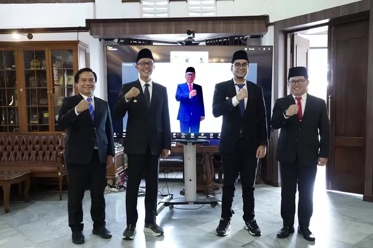 Pelantikan Sekda Kota Sukabumi di Ruang Utama Balai Kota Sukabumi, Rabu, 28 Mei 2025. (Ist)