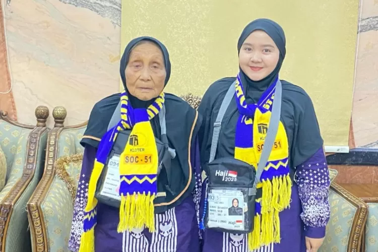 Ini sosok gadis 19 tahun asal Pati, Jawa Tengah, jadi viral karena menunaikan ibadah haji sendiri sembari mengurus lansia titipan tetangga (Kemenag)