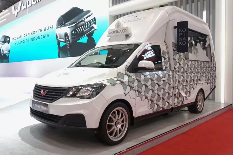 Wuling Formo Max, salah satu rekomendasi mobil yang layak dipertimbangkan untuk memulai usaha kuliner food truck. (Wuling)