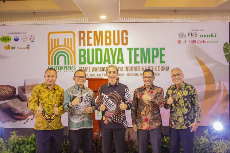 Rembug Budaya Tempe memperingati Hari Tempe Nasional di&nbsp;Hotel Salak The Heritage, Kota Bogor, Sabtu, 14 Juni 2025. (Humas)