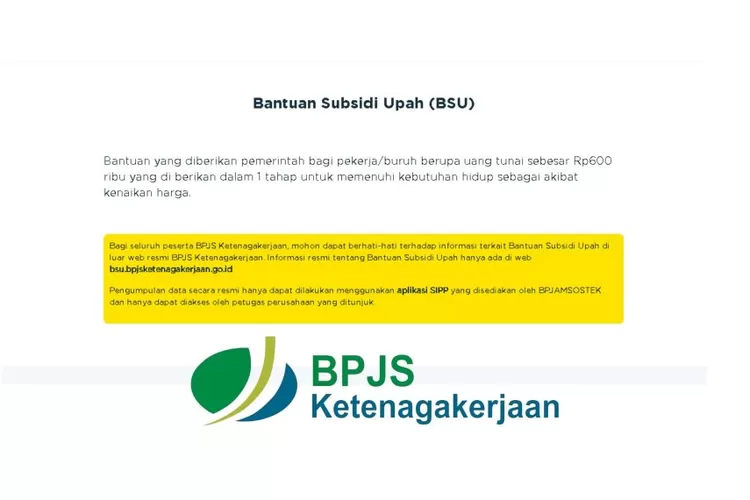 Ilustrasi Cara Cek BSU 2025 BPJS Ketenagakerjaan.  (UMSU)