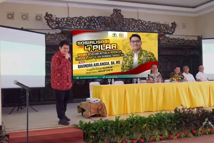Ajak warga terapkan nilai Kebangsaan, Ravindra Airlangga gelar sosialisasi Empat Pilar MPR RI