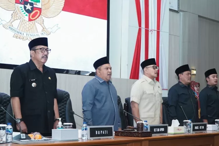Rapat Paripurna di Ruang Rapat Utama DPRD Kabupaten Sukabumi, Selasa, 2 Juli 2025. (Ist)