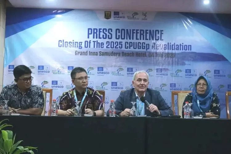 Konferensi pers revalidasi CPUGGp di Aula Grand Inna Samudera Beach Hotel Palabuhanratu, Sukabumi, Kamis, 3 Juli 2025 malam. (Ist)