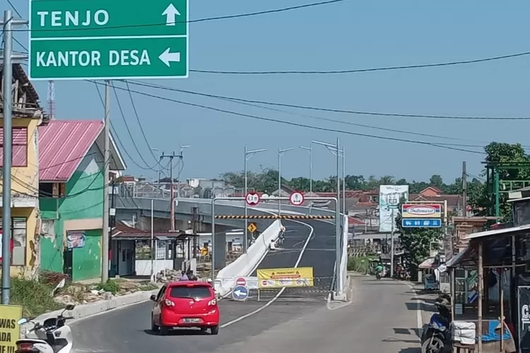 Tampak Fly Over Tenjo yang sudah hampir rampung dan siap beroperasi.  (Nasir Metropolitan)