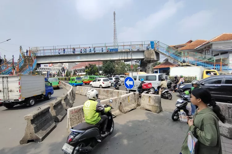 Jalan Mayor Oking, Kota Bogor diberlakukan dua arah khusus sepeda motor. (Opik)