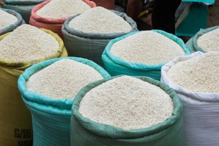 Ilustrasi beras. (Freepik)