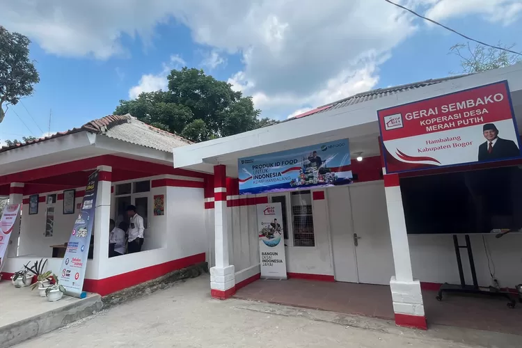 Koperasi Merah Putih Desa Hambalang, Kecamatan Citeureup, Kabupaten Bogor. (Riza)