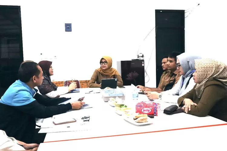 BPKPD Kota Sukabumi saat menerima kunjungan kerja jajaran Kantor Pelayanan Pajak Pratama (KPPP) Sukabumi, Senin, 21 Juli 2025. (Ist)